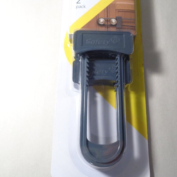 CABINET SLIDE LOCKS from Safety 1st / New / 2 Pack / Toddler Tested - Picture 4 of 10